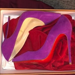 So Kate Pink/Magenta suede heels